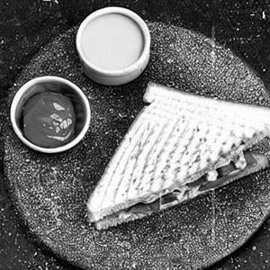 Plain Cheese Slice Sandwich