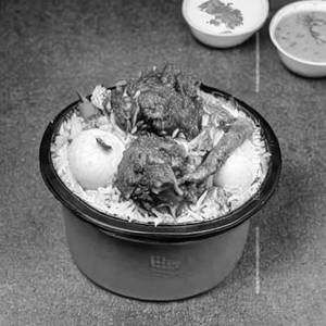 Bucket Mutton Biriyani Full