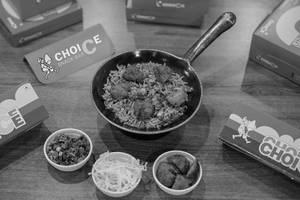 Fried Rice With Manchurian Gravy