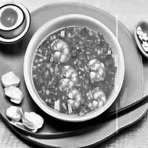 Prawns Egg Drop Soup