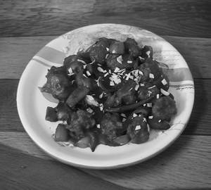 Veg manchurian dry