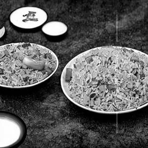 Veg  Burnt Garlic Fried Rice (Non Jain)