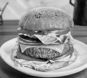 Veg cheez burger