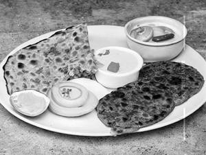 Special Veg Kabab Paratha            