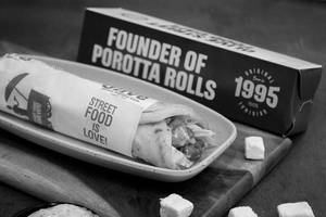 Paneer Parotta Roll