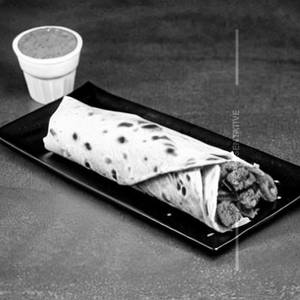 Soya Mock Meat Shawarma Roll