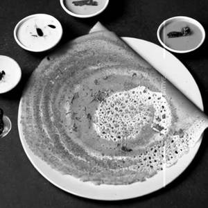 Butter Onion Rava Dosa