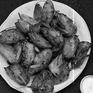 Crispy Potato Schezwan Style