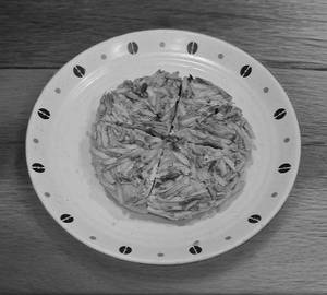 Baked Badam Pizza