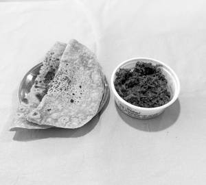 Chapati (2) + Mutton Kheema
