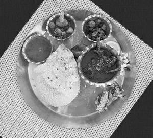 Mutton thali