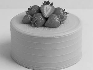 Strawberry Cake [ 1 Pound ]