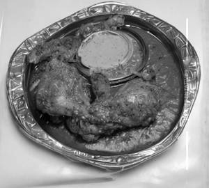 Chicken In Green Schezwan