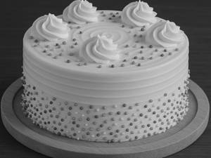 Vanila Party Cake [ 1 Pound ]