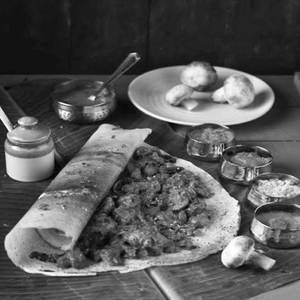 Mushroom Dosa