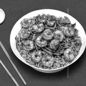 Prawns Bamboo Rice