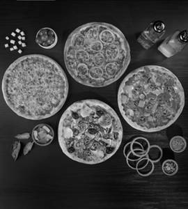 Combo Of 4 Veg Pizzas