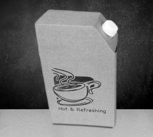 Hot badam milk flask