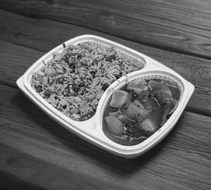 Chilli Paneer With Veg Fried Rice