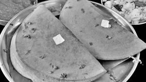 Paneer Onion Masala Dosa