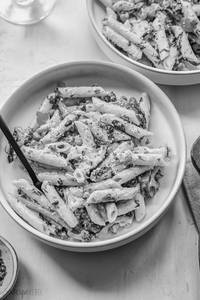 Penne Alfredo With Veggies