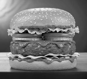 Veg Schezwan Burger