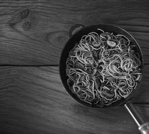 Mushroom noodles special