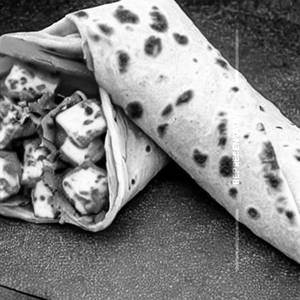 Cheesy Peri Paneer Wrap