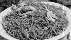 Chicken noodles