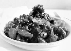 Chilli Mushroom Dry