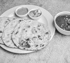 Mini Black Chana + 3Roti