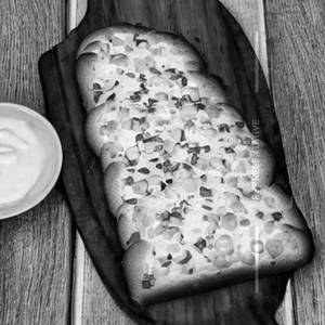 Corn Cheese Garlic Bread