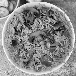Mushroom Biryani