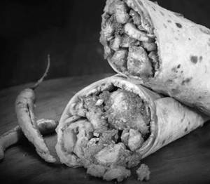 Soya Chaap Kaathi Roll