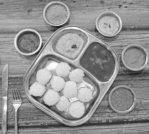 Ghee Mini Idli