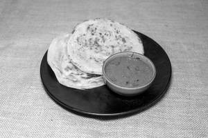 Malabar Parotta With Kadala Curry [2 Pcs]