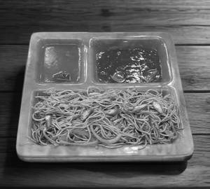 Veg hakka noodles zero spicy)