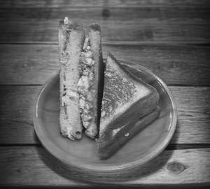 Veg corn cheese sandwich