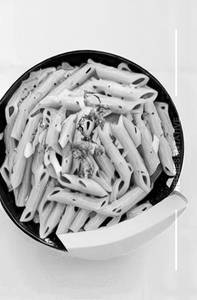 Pink pasta
