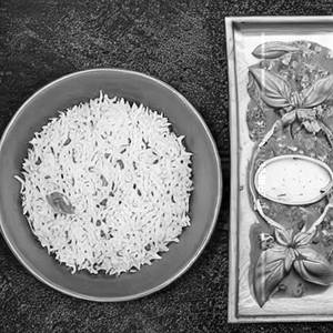 Veg Basil Com Rice