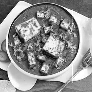 Matar paneer