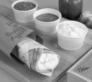 Cheese Melt Egg Kathi Roll