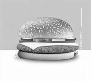 Veg tikki burger