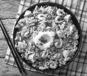 Seafood Mix Rice (fish & Prawns)