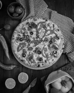 Mix veg pizza