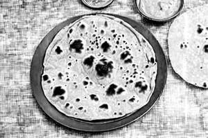 Tawa roti butter