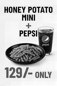 Honey Potato Mini + Pepsi