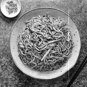 Mushroom Noodles