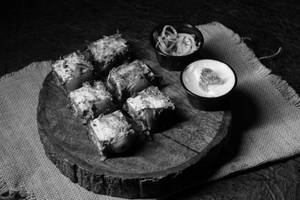 Mint And Parsley Paneer Kebab