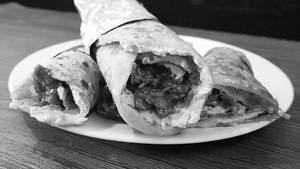 Chicken Manchurian Wrap